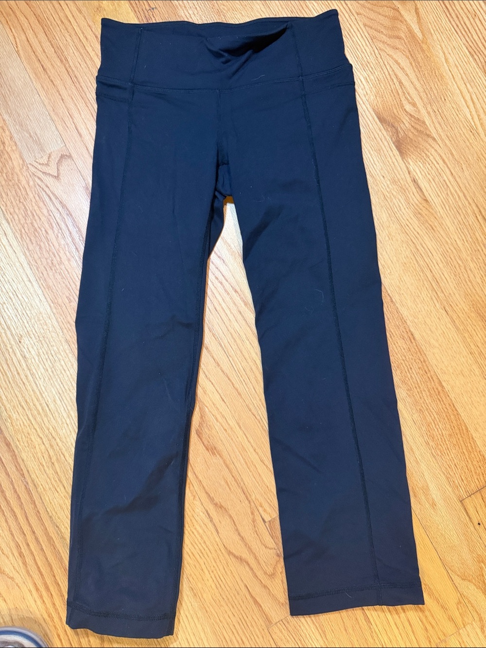 Athleta Black Women's Cropped Performance Workout Leggings